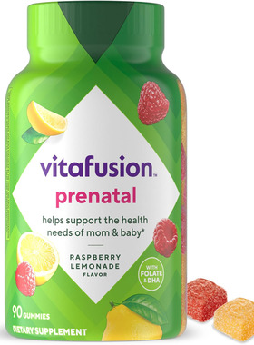 Vitafusion PreNatal, Multivitamin with Folate DHA, 90gummies
