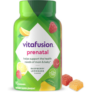 Vitafusion PreNatal, Multivitamin with Folate DHA, 90gummies