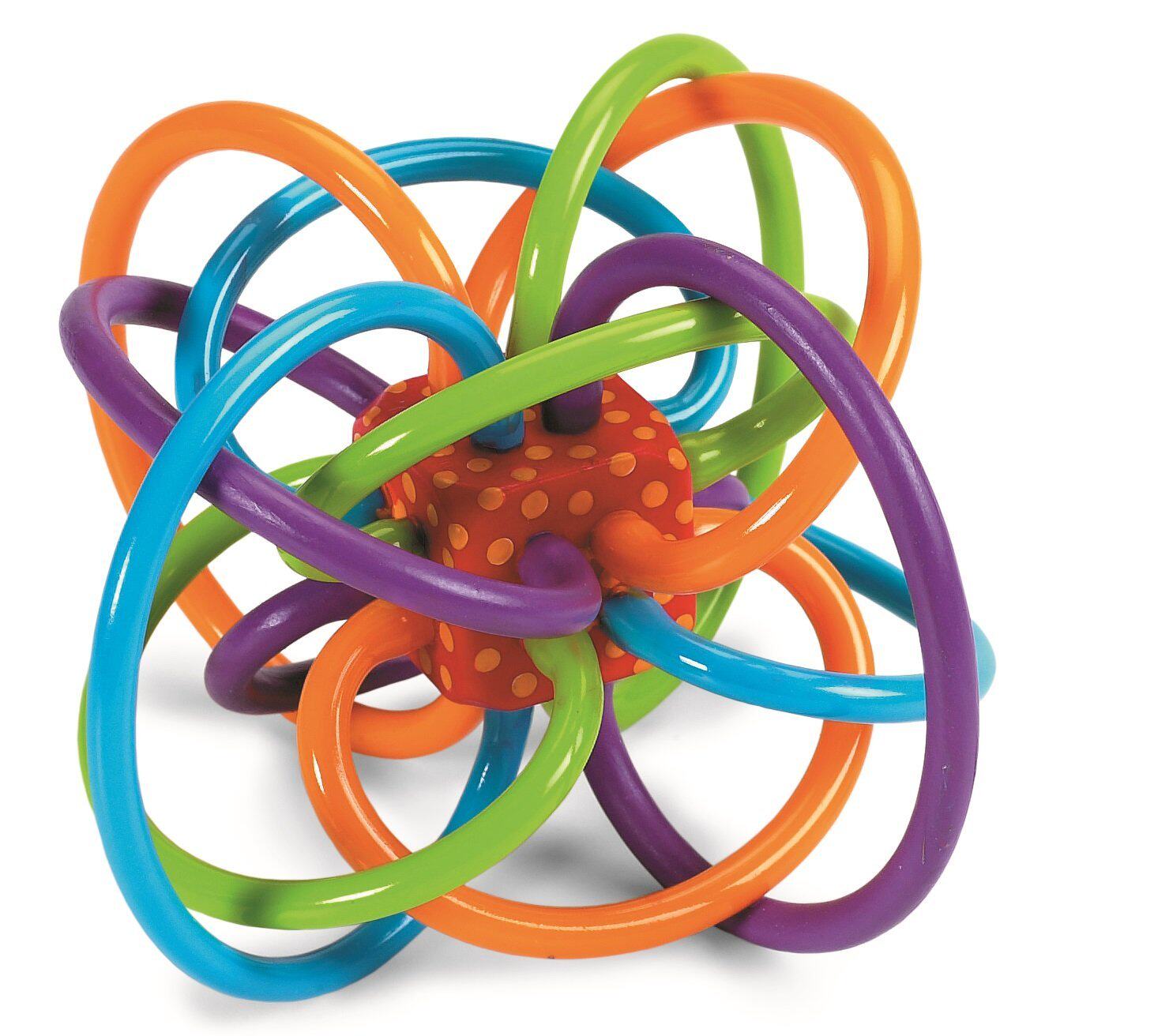 Manhattan Toy Winkel Rattle 曼哈顿球婴幼儿牙胶咬胶