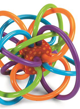 Manhattan Toy Winkel Rattle 曼哈顿球婴幼儿牙胶咬胶