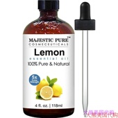 Essential Pure Majestic Aromatherapy Lemon for fl. Oil