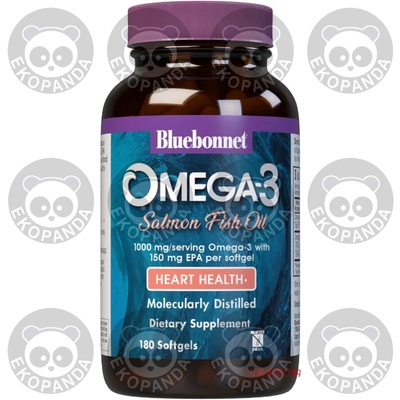 BlueBonnet Natural Omega-3 Salmon Oil Softgels, 180 Count