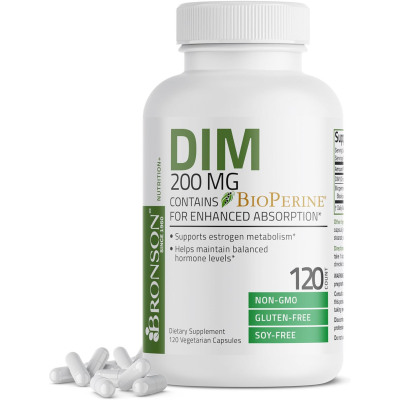 Bronson DIM 200 MG Diindolymethane with BioPerine