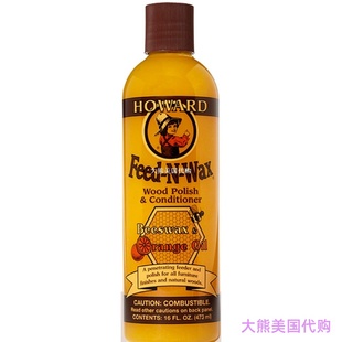 Polish Feed Conditioner and Wood Wax FW0016 Howard