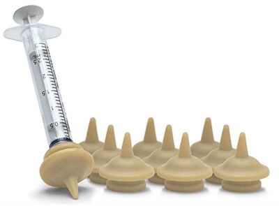 Miracle Nipple Syringe Included, Mini - 10 Pack