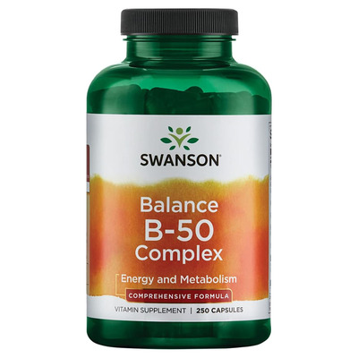 Swanson Balance B-50 Complex, Energy and Metabolism