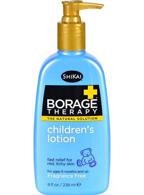 Shikai Borage Dry Skin Therapy Children's Lotion, 238 ml