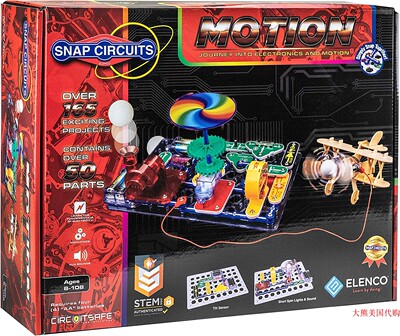 Snap Circuits Motion Electronics Discovery Kit