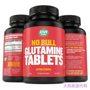 Raw Barrel No Bull Glutamine Tablets - 1000mg *120 Pills
