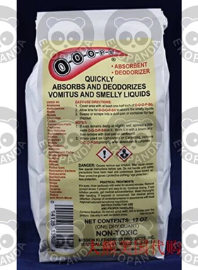 OOOPS Vomit and Smelly Liquid Absorbent and Deodorizer, 12oz