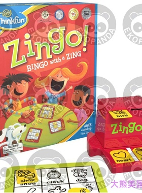 ThinkFun Zingo Bingo Award Winning Preschool Game