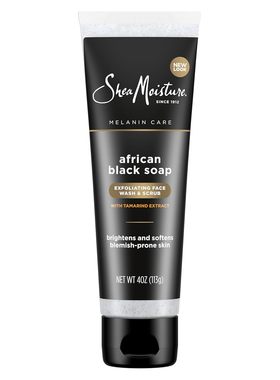 SheaMoisture African Black Soap Clarifying Facial Wash Scrub