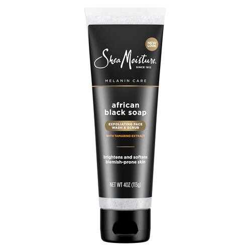 SheaMoisture African Black Soap Clarifying Facial Wash Scrub