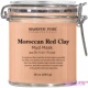Rose Red PURE MAJESTIC Mask Moroccan Mud British Clay with