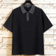 t恤POLO翻领体恤男夏装 特大码 加肥加大号肥佬胖仔400斤上衣服短袖
