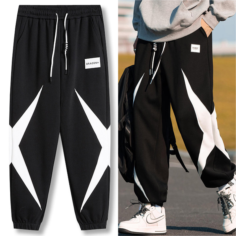 特大码加肥加大400斤刺绣长裤