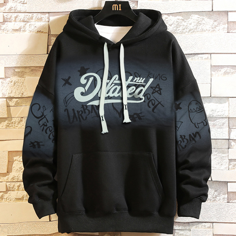 超大特大码胖哥肥佬11XL码加肥加大400宽松休闲体恤连帽卫衣帽衫