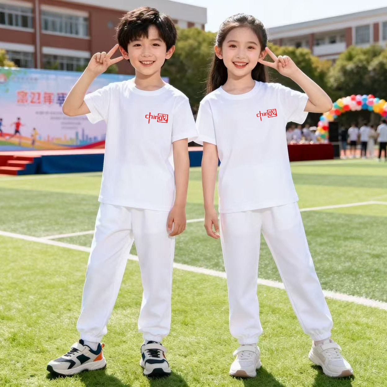 国庆节演出服儿童中小学生