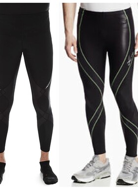 现货美版CW-X CWX Pro压缩裤男长款运动紧身裤冬季跑步