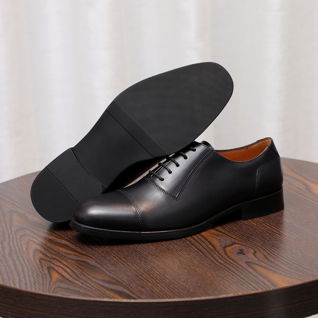 牛津鞋真皮系带软底休闲英伦风正装皮鞋结婚鞋商务男鞋男士三接头