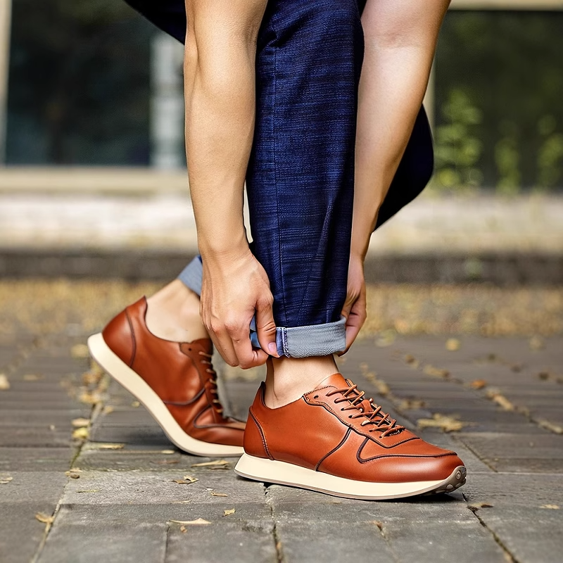 【质保90天】英伦风透气跑步鞋