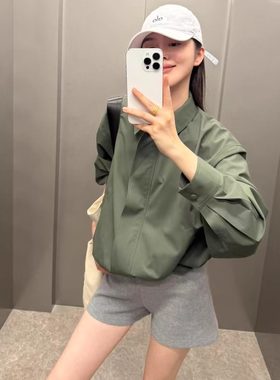摩登197高腰运动休闲骑行短裤女