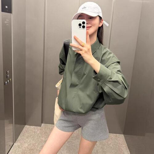 摩登197高腰运动休闲骑行短裤女