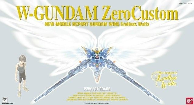 万代模型 1/60 pg wing zero gundam 零式飞翼 掉毛 天使高达