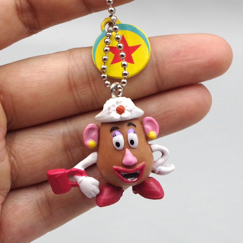 一套六款 薯片 青瓜 土豆 蛋头先生 盒蛋 钥匙扣配饰 挂件 公仔玩