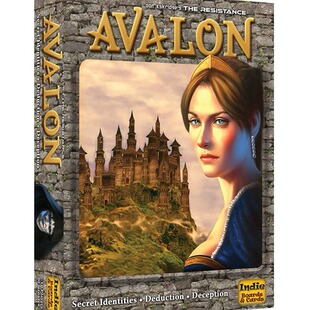 英文桌游戏阿瓦隆政变Resistance Avalon Indie quest全系列board