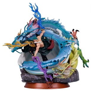 海贼 gk 三龙索隆 龙卷风 黑珍珠 模型雕像摆件手办