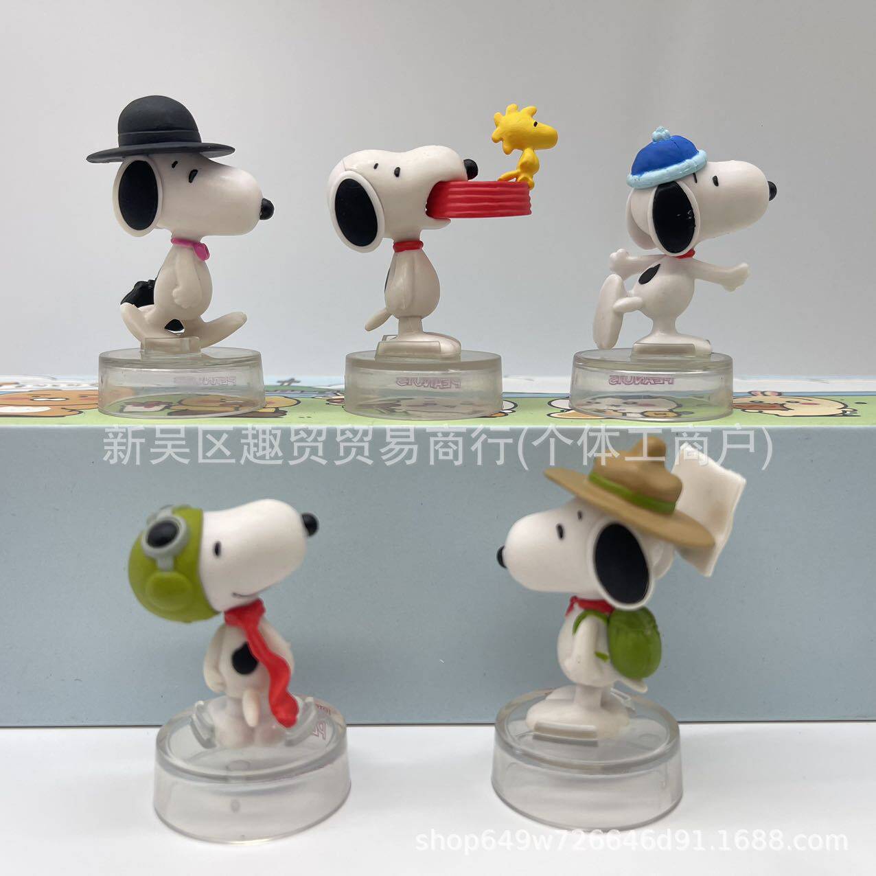 跨境新品 潮玩扭蛋 史努比日常70周年Snoopy 玩偶玩具摆件手办