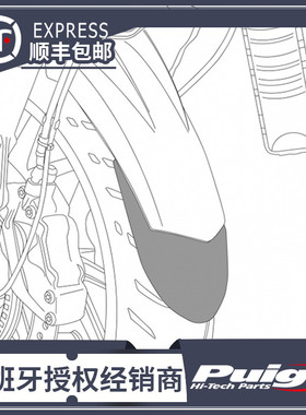 适用于川崎 Versys650 Versys1000 西班牙PUIG普伊格前挡泥板