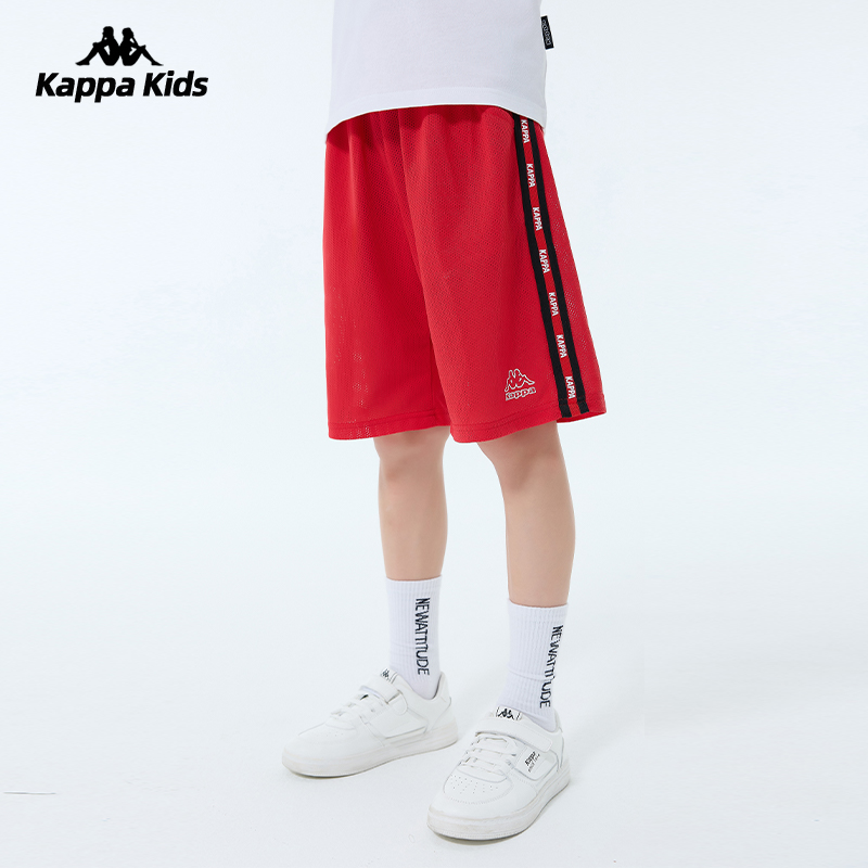 Kappa卡帕男童休闲运动五分裤