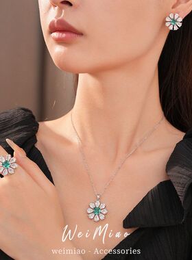 至耳环花朵中古vintage配高级