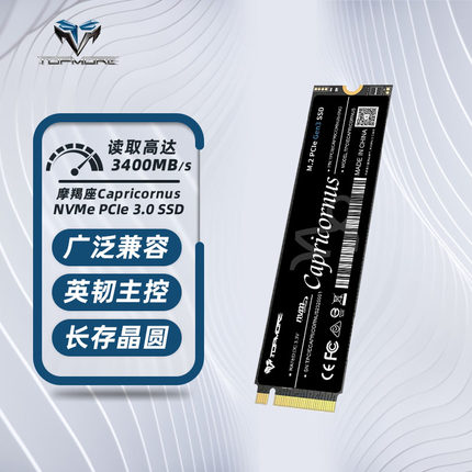 CAPRICORNUS摩羯座3.0 1TB NVMe M2 笔记本台式机高速硬盘