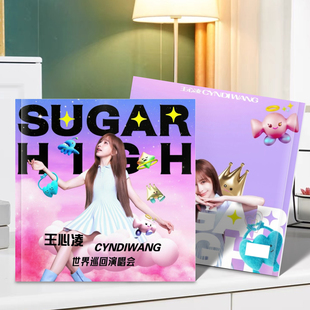 王心凌cyndi歌词本纪念册 明星收藏 周边写真照片书相册定制