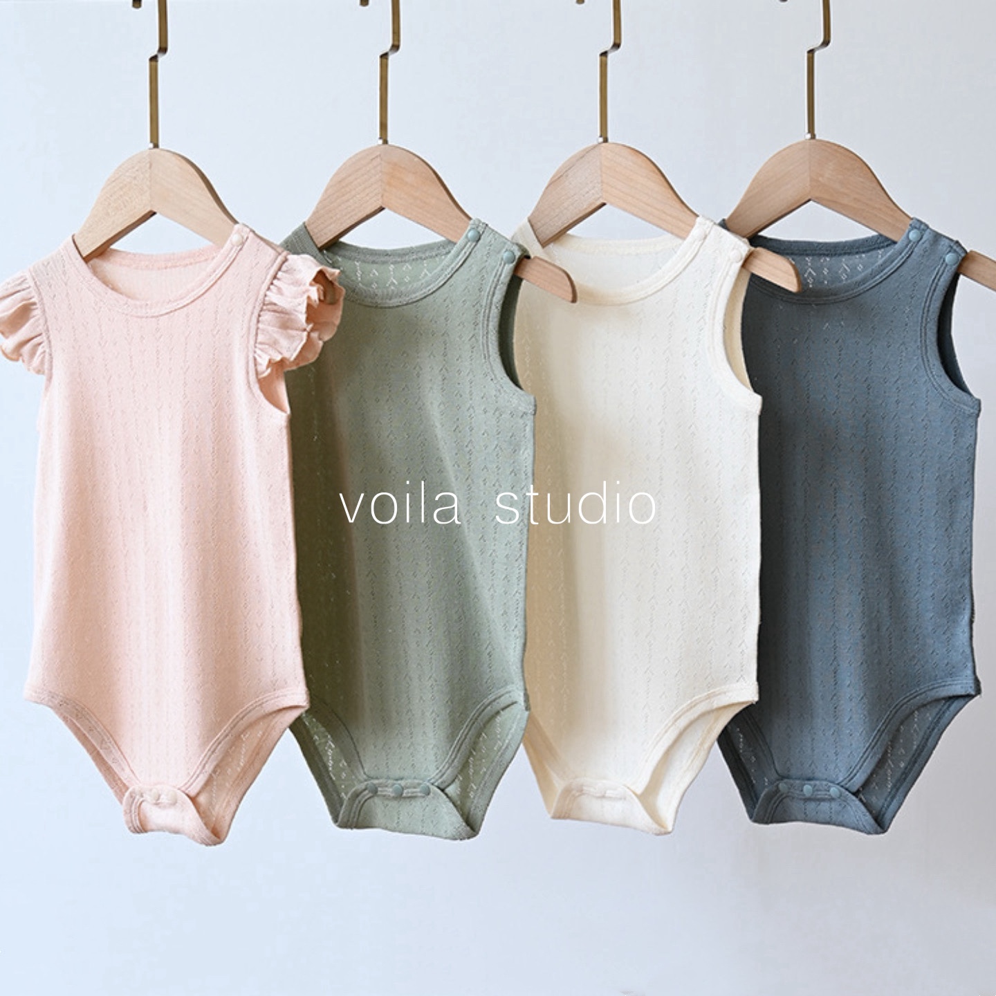 莫代尔网眼背心包屁衣透气A类