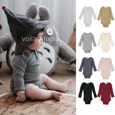 ins爆款~莫代尔包屁衣无骨a类