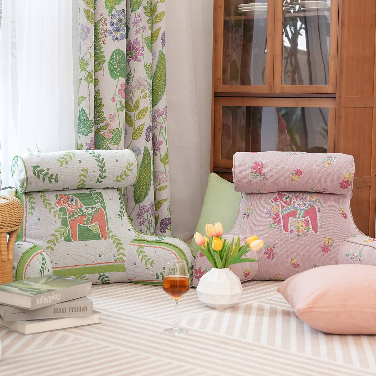 ekelund靠枕软包床头沙发靠背垫