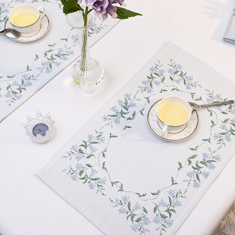 瑞典Ekelund 欧式素雅餐垫 家用花瓶垫 全棉餐具吸水隔热杯垫桌垫,居家布艺,餐垫,淘宝优惠券,粉丝福利购,淘宝优惠卷
