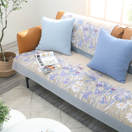 瑞典ekelund 北欧全棉沙发垫 全棉四季皮沙发组合坐垫子定制做