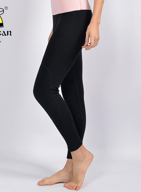 稻草人女士加绒加厚保暖裤护膝拉绒双层保暖秋裤女新款大码292612