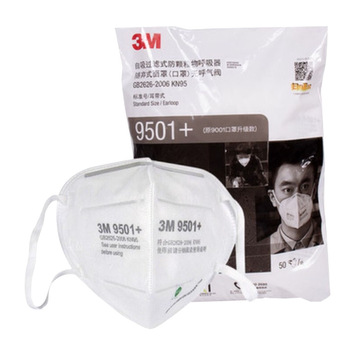3m口罩KN95防尘防飞沫防工业粉尘防雾霾9501+/9502+口罩PM2.5防护