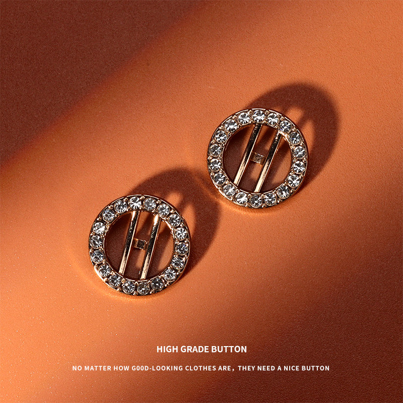时尚镶钻字母纽扣女外套大衣装饰扣子衣服毛衣高端金属镂空钮扣小,居家布艺,纽扣,淘宝优惠券,粉丝福利购,淘宝优惠卷
