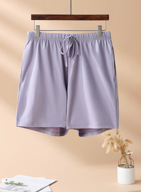 三枪家居裤女夏季凉感冰泉棉睡裤3A抗菌亲肤透气弹力短裤女50730