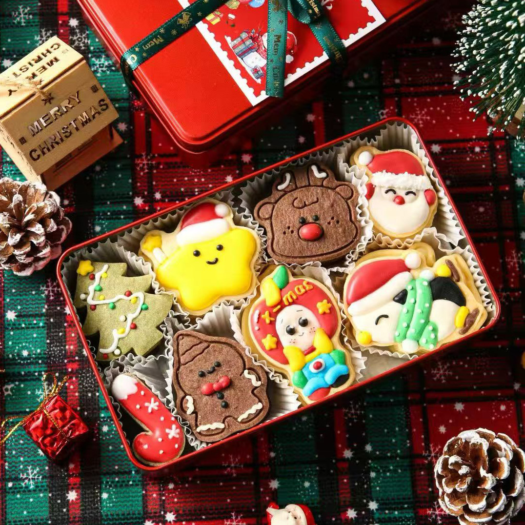 食婶曲奇饼干黄油曲奇礼盒送人生日礼物办公室休闲网红小零食解馋