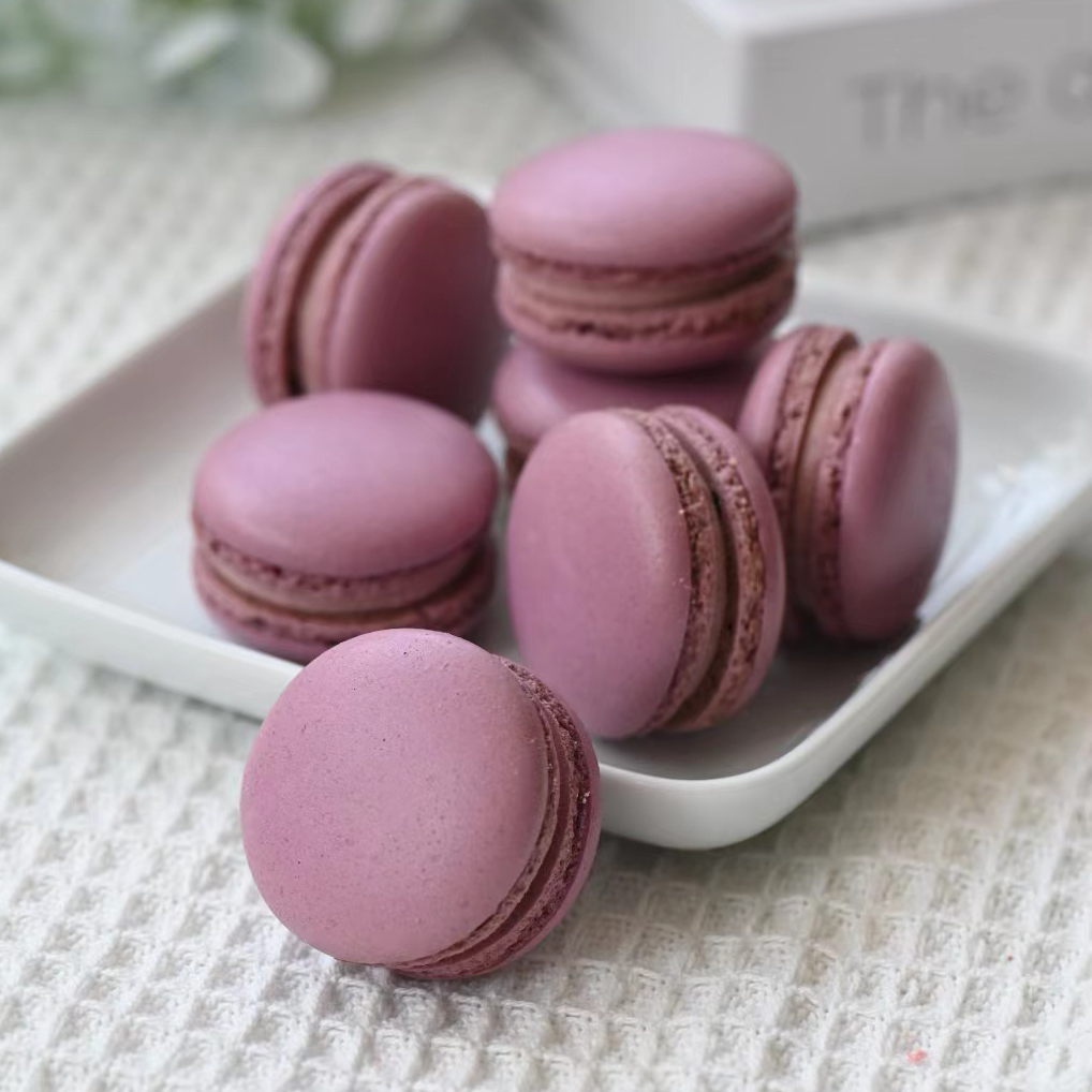 覆盆子糕点食婶严选材料马卡龙