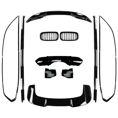 X5F15改装MP前唇尾翼