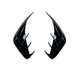 适用宝马三3系G20 320 325Li后风刀灯眉尾唇扰流板前中网进气格栅